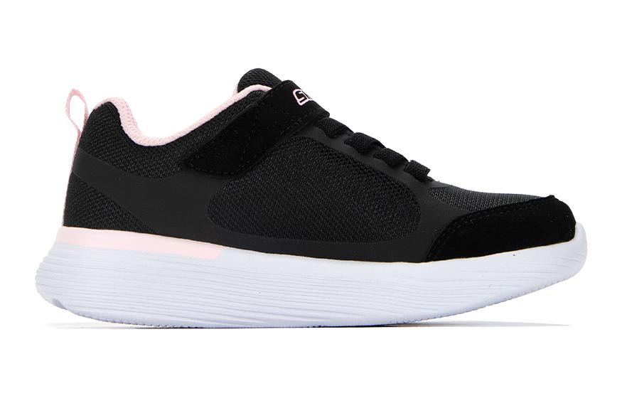 (GS) Skechers Go Run 400 V2 'Black Pink' 302429L-BLK