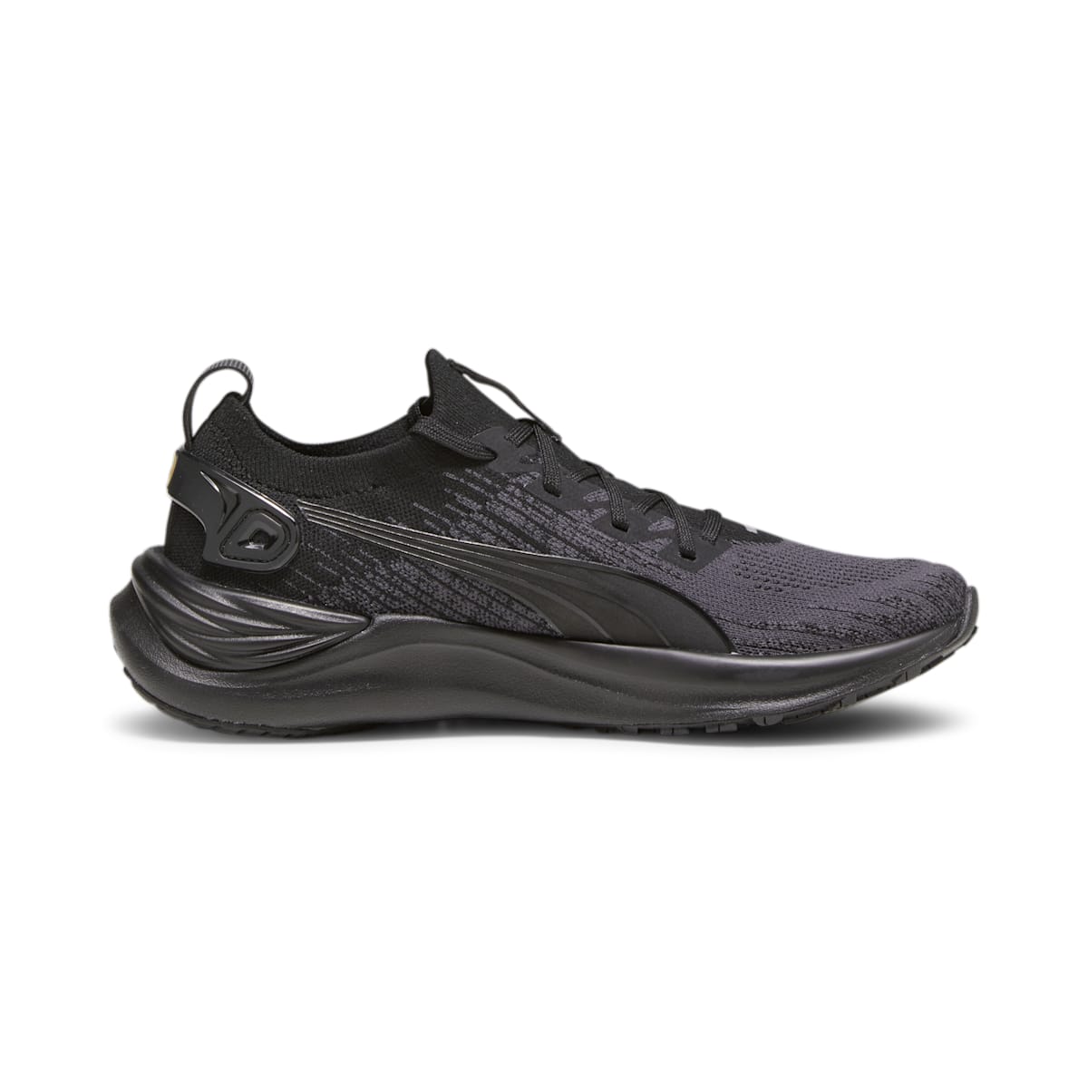 (WMNS) PUMA Electrify Nitro 3 Knit 'Black Strong Grey' 379085-01