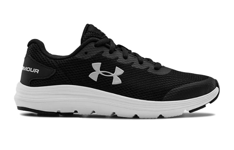 (GS) Under Armour Surge 2 AC 'Black White' 3022870-001