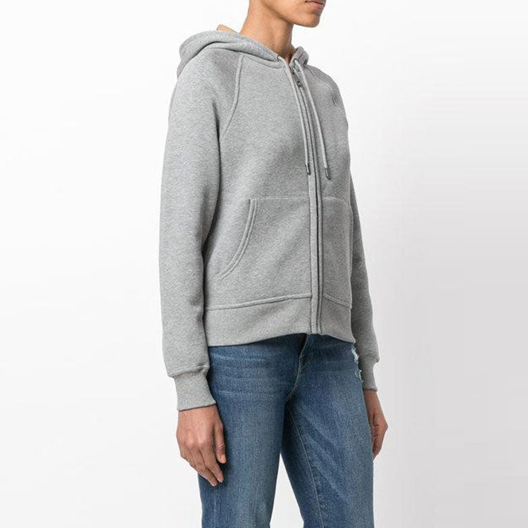 (WMNS) Burberry Zipper hooded Casual Jacket 'Gray' 40561701