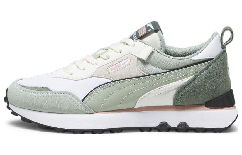 (WMNS) PUMA Future Rider FV Vintage Trainers 'Green White' 387672-30