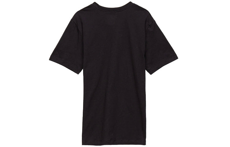 Air Jordan Casual Solid Color Round Neck Printing Short Sleeve Black CZ0432-010