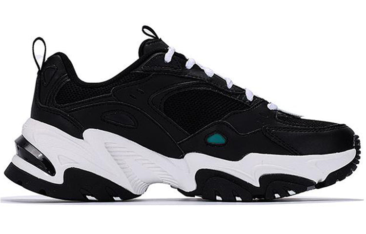 (WMNS) Skechers Stamina V2 'Black Teal' 149510-BKGR