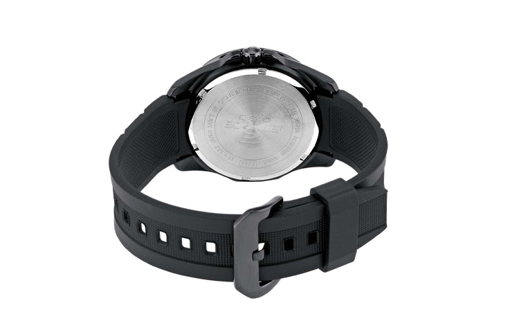 Men's CASIO Series Minimalistic Racing EF-132PB-1A4 Mens Black Analog EF-132PB-1A42021