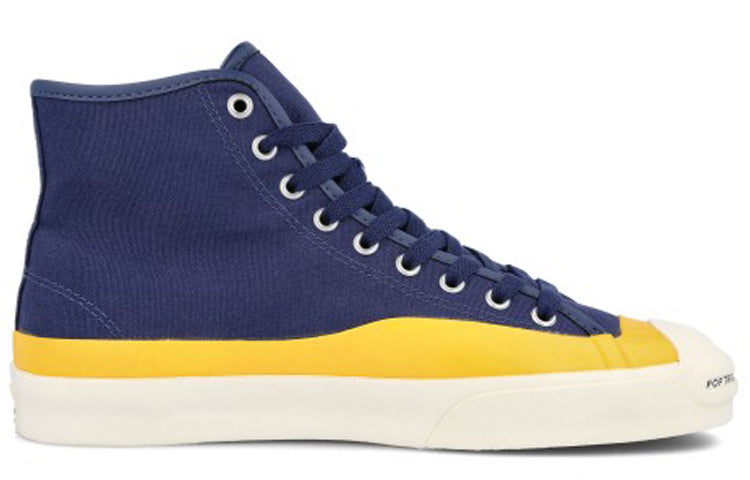 Converse Pop Trading Company x Jack Purcell Pro High 'Navy Yellow' 169006C