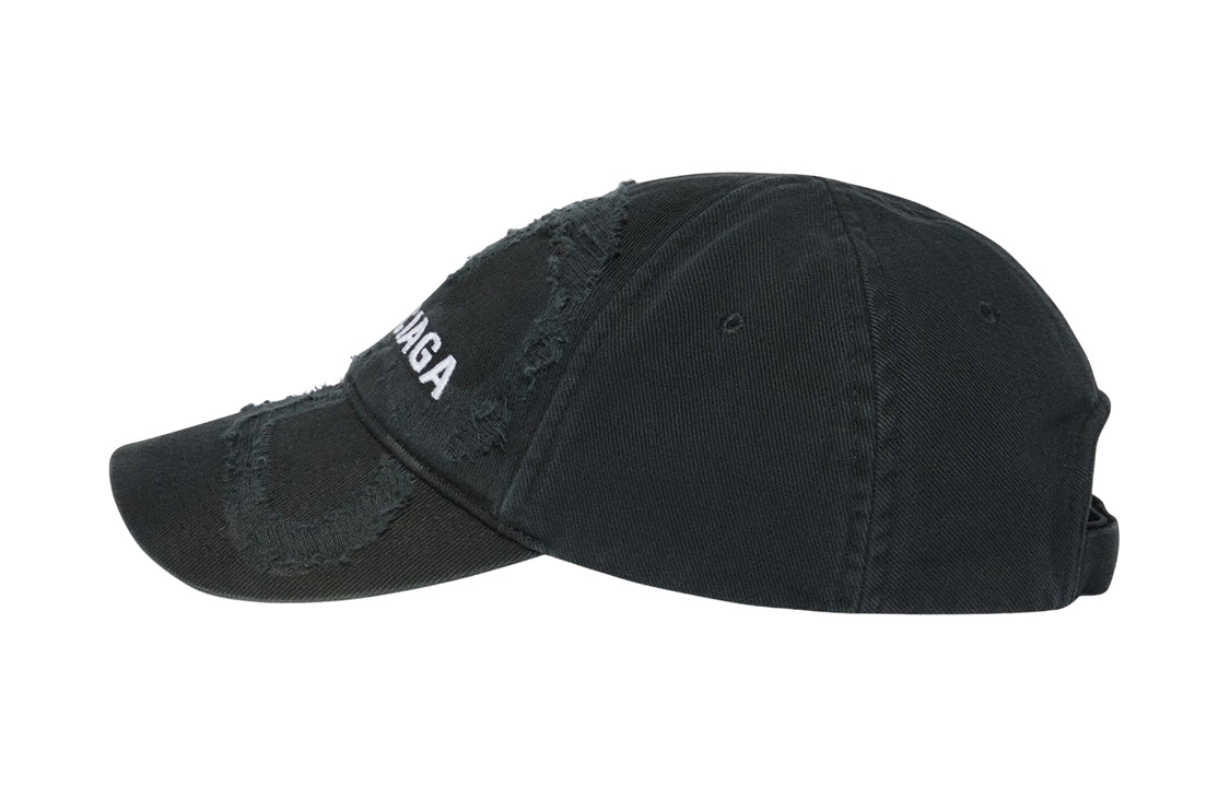 (WMNS) Balenciaga Laser Destroyed BB Cap 'Black White' 719282410B21077