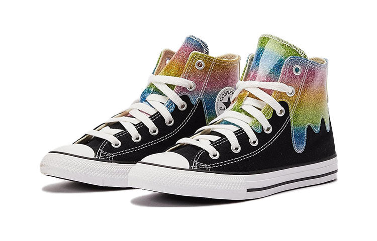 Converse Chuck Taylor All Star Glitter Drip 'Black Pink' A00659F