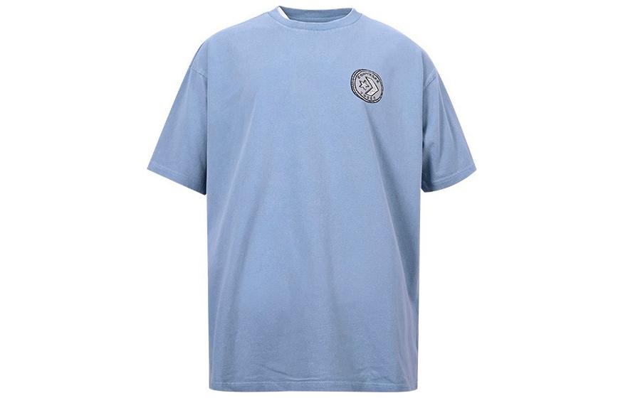 Converse Level Up T-Shirt Asia Sizing 'Light Blue' 10023462-A03