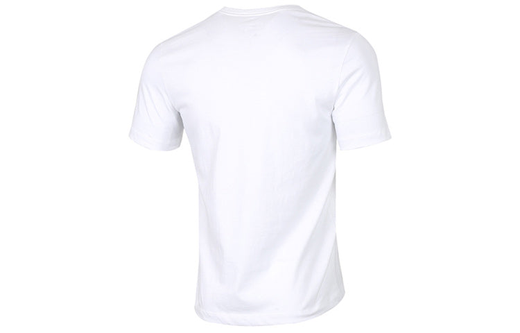 Nike Sportswear National Flag Logo Printing Short Sleeve White CT6872-100