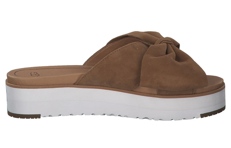 (WMNS) UGG Bow Open Toe Slippers 1099803-CHE