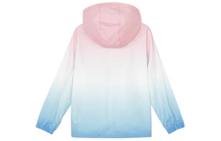 (GS) Skechers Gradient Logo Printed Sun Protection Jacket 'Blue Pink White' P222G035