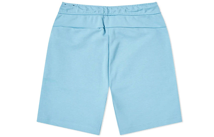 Nike Sportswear Tech Fleece Drawstring Sports Shorts Light Blue 928513-424