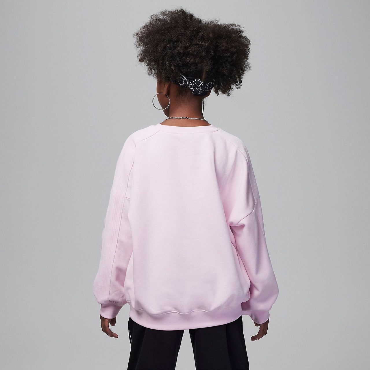 (GS) Air Jordan Soft Touch Mixed Logo Sweatshirt 'Purple' FV6015-663