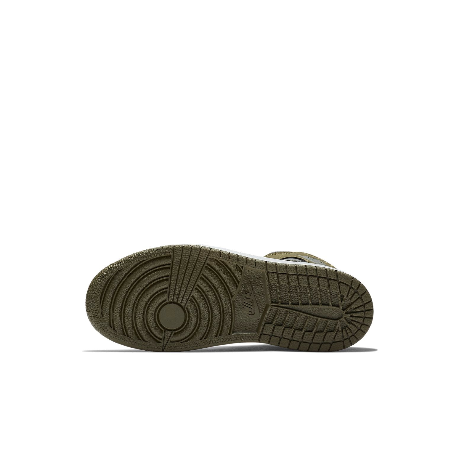(PS) Air Jordan 1 Mid 'Olive Canvas' 640734-301