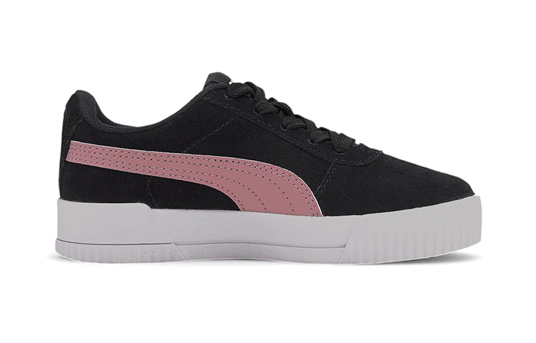 (PS) PUMA Carina Casual Board Shoes Black/Pink/White 370533-05