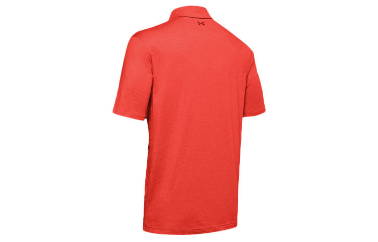 Under Armour Charged Cotton Scramble Polo Shirt 'Beta Red' 1321111-628