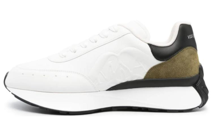 Alexander McQueen Sprint Runner 'White Green' 777417WIDNE8738