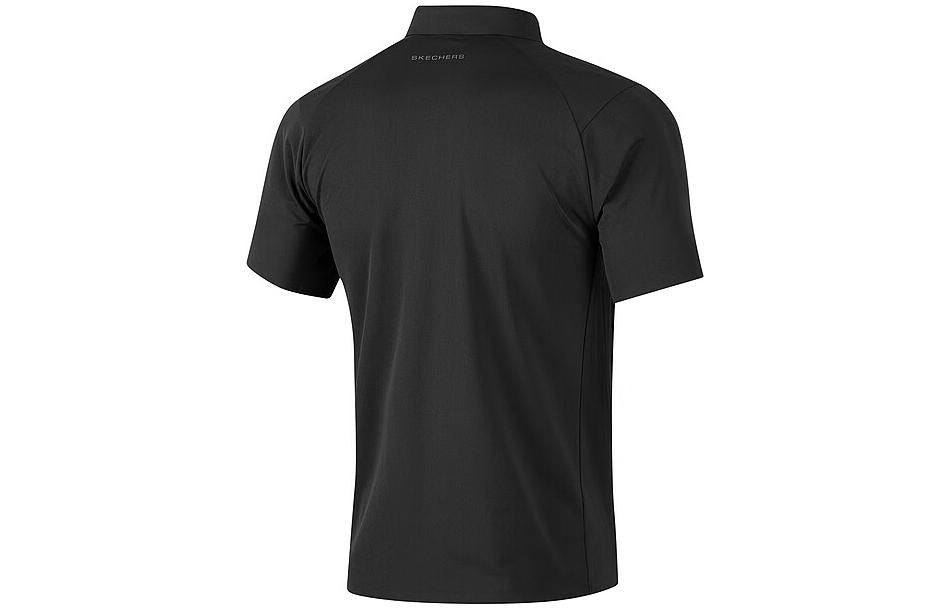 Skechers Logo Polo Shirt 'Black' P323M019-0018