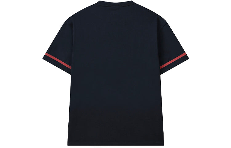 FILA x 3.1 phillip lim Crossover Pattern Printing Round Neck Pullover Short Sleeve Blue F11M126102F-NV
