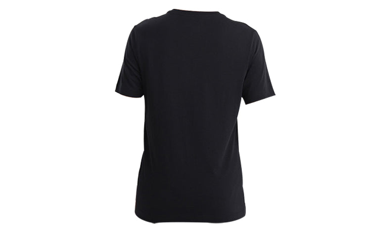 Nike Printing Round Neck Sports Sleeve Black CT6313-010