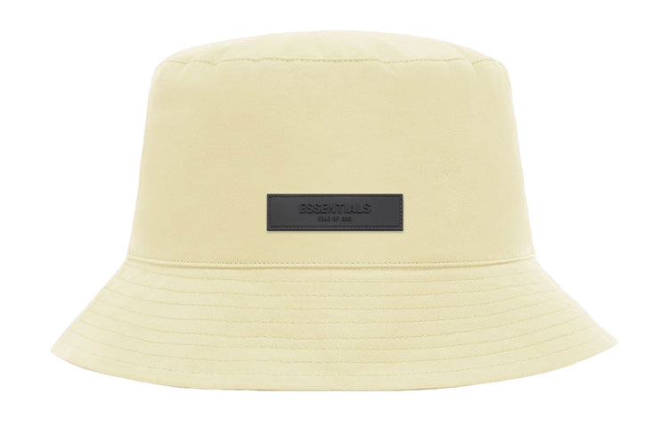 Fear of God FW22 Essentials Logo Bucket Hat 'Canary' FW22-BUCKET-HAT-CANARY