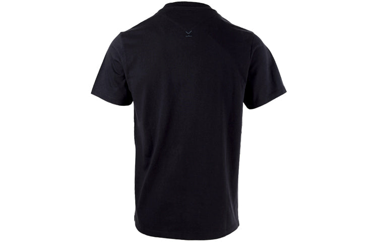 Men's KENZO SS21 Tiger Head Micro Mark Round Neck Short Sleeve Black 5TS0034SA-99
