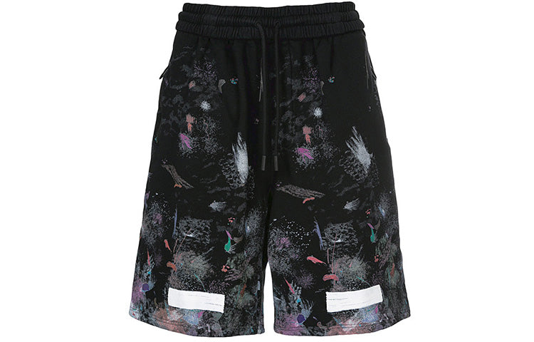 Off-White Galaxy Shorts 'Black Multi' OWKC009-9901-BK
