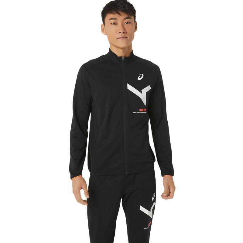 ASICS Aim Dry Stretch Knit Jacket 'Black' 2031D996-001
