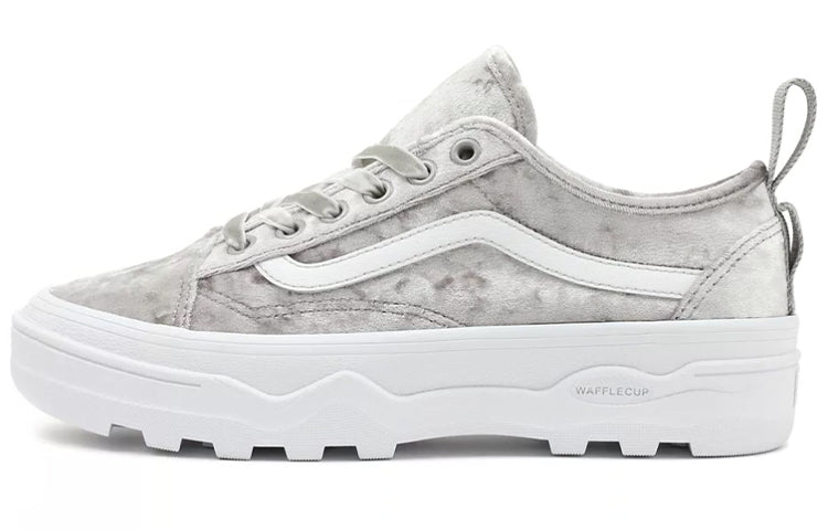 Vans Crushed Velvet Sentry Old Skool Wc 'White Grey' VN0A5KR3A62