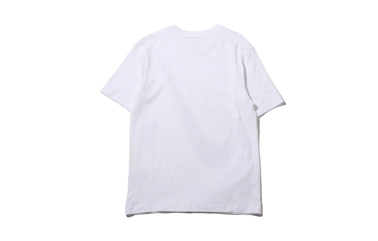 Nike Sportswear NSW Big Swoosh Large Logo Printing Short Sleeve White BV7646-100