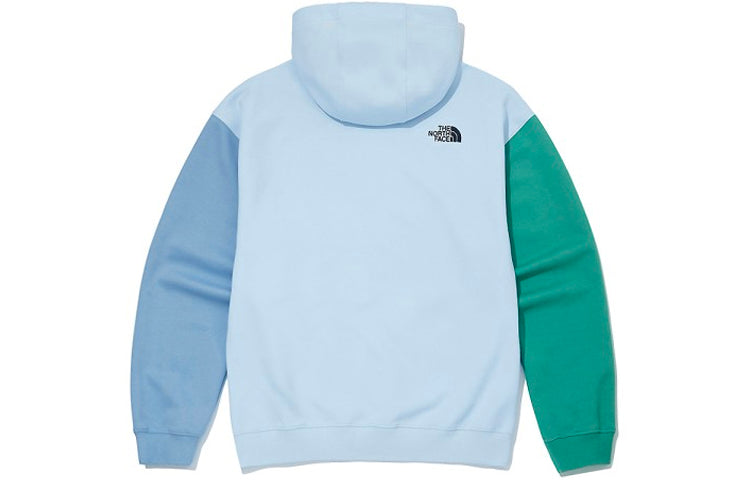(WMNS) THE NORTH FACE Essential Color Block Eco Hoodie 'Blue' NM5PM05A