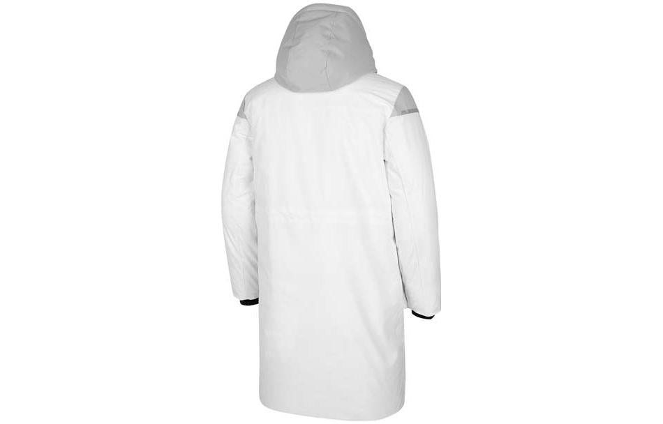 Skechers SKX Sport Long Down Jacket 'White Black' P421M003-0019