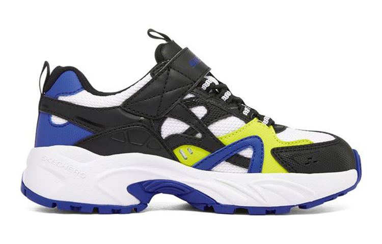 Skechers Stamina K 'Black Blue Yellow' 406114L-BKMT
