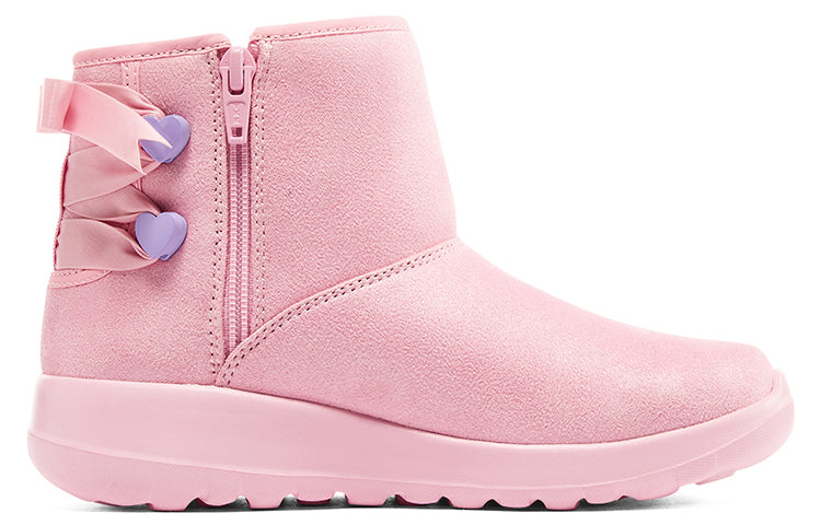 (GS) Skechers Comfy Boots 'Pink' 302921L-PKLV