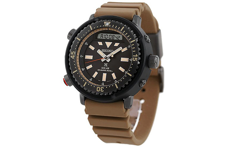 Men's SEIKO Prospex Series Solar Energy Watch Black SBEQ007