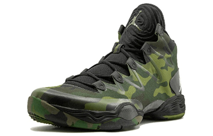 Air Jordan 28 SE 'Green Camo' 616345-035