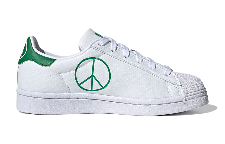 (GS) adidas x 032c Superstar J 'White Green' FW0818