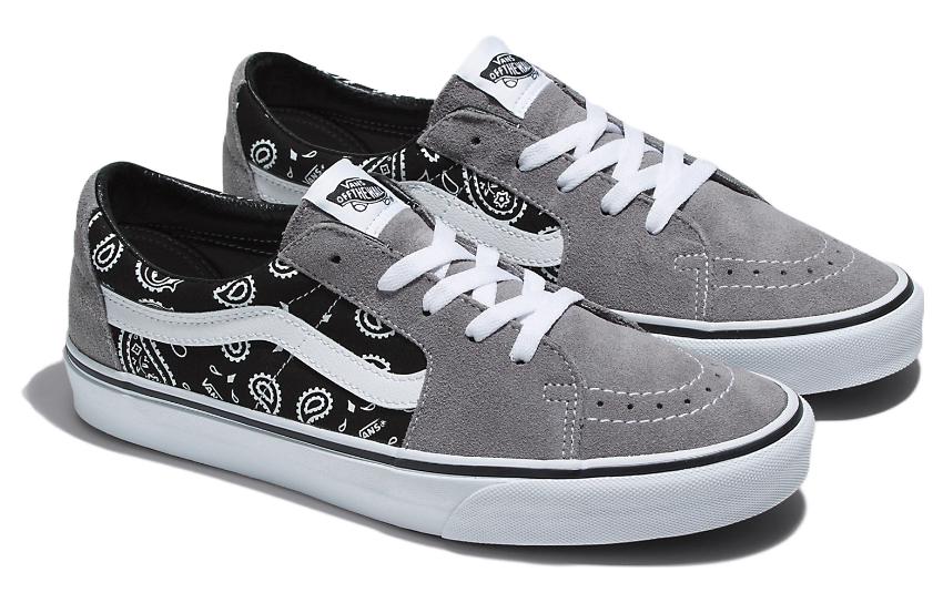 Vans SK8 Low Paisley 'Grey True White' VN0A5KXDBGJ