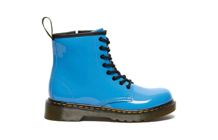 (PS) Dr.Martens Vegan 1460 Patent Leather Boots 'Blue' 27107416