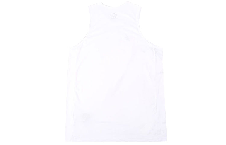 Nike Contrasting Colors Logo Printing Sports Vest White BV9387-100