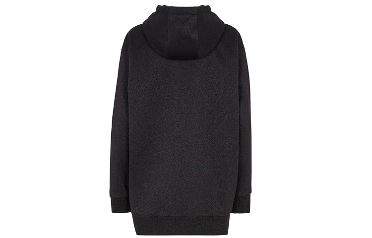 (WMNS) FENDI Lurex Casual Sports Hoodie Black FS7263AC43F0GME