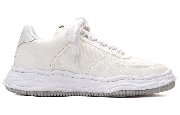 Maison MIHARA YASUHIRO WAYNE OG Sole Canvas Low-top Sneaker 'White' A10FW720-WHT