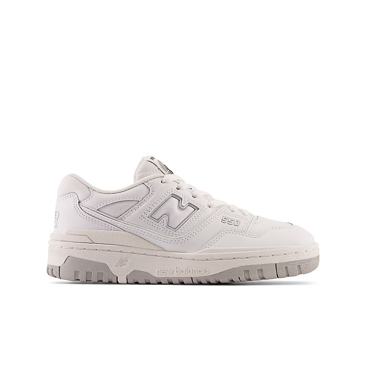 (GS) New Balance 550 'White Grey' GSB550PB