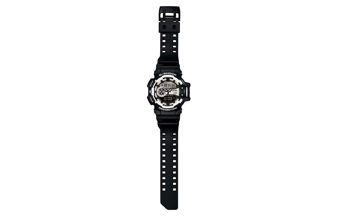 CASIO G-Shock Analog-Digital 'Black White' GA-400-1A
