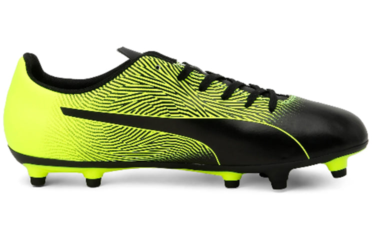 PUMA Spirit II FG 'Black Yellow Alert' 105521-07