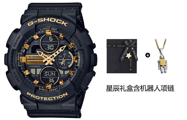 CASIO G-Shock Analog-Digital 'Black' GMA-S140M-1APR