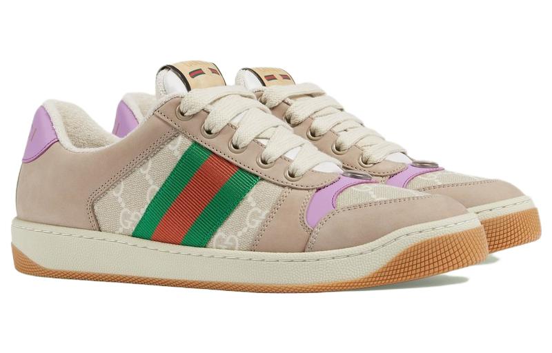 (WMNS) Gucci Screener GG sneaker 'Beige Lilac' 705051-UULG0-9683
