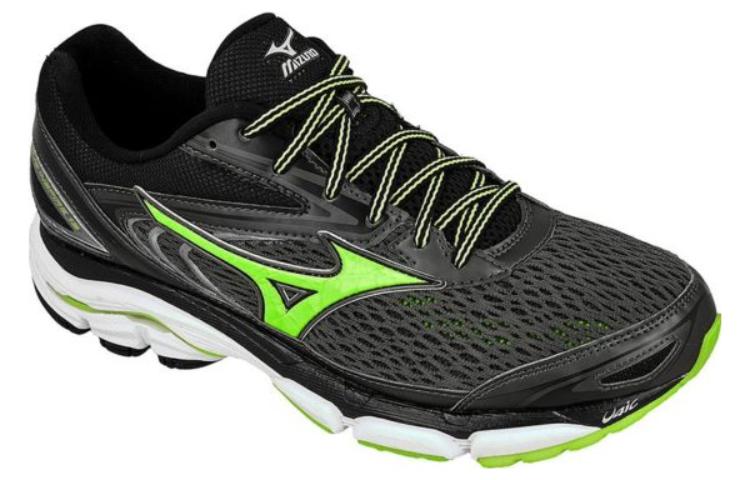 Mizuno Wave Inspire 13 'Black Green' J1GC174441