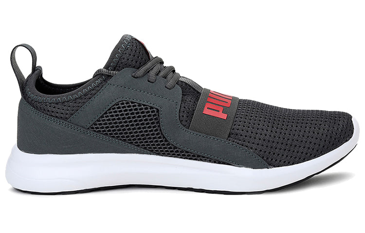 PUMA Troy Mu Shoes Grey/White/Red 373314-06