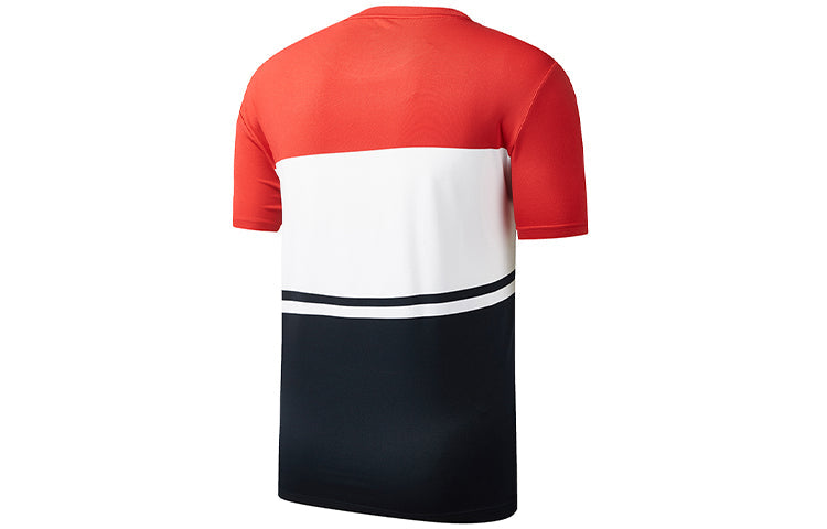 FILA ATHLETICS Short Sleeve Contrasting Colors Sports Red A11M023101F-RD
